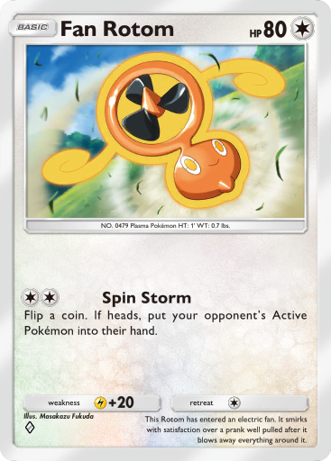 Fan Rotom - A2 #142 [C]